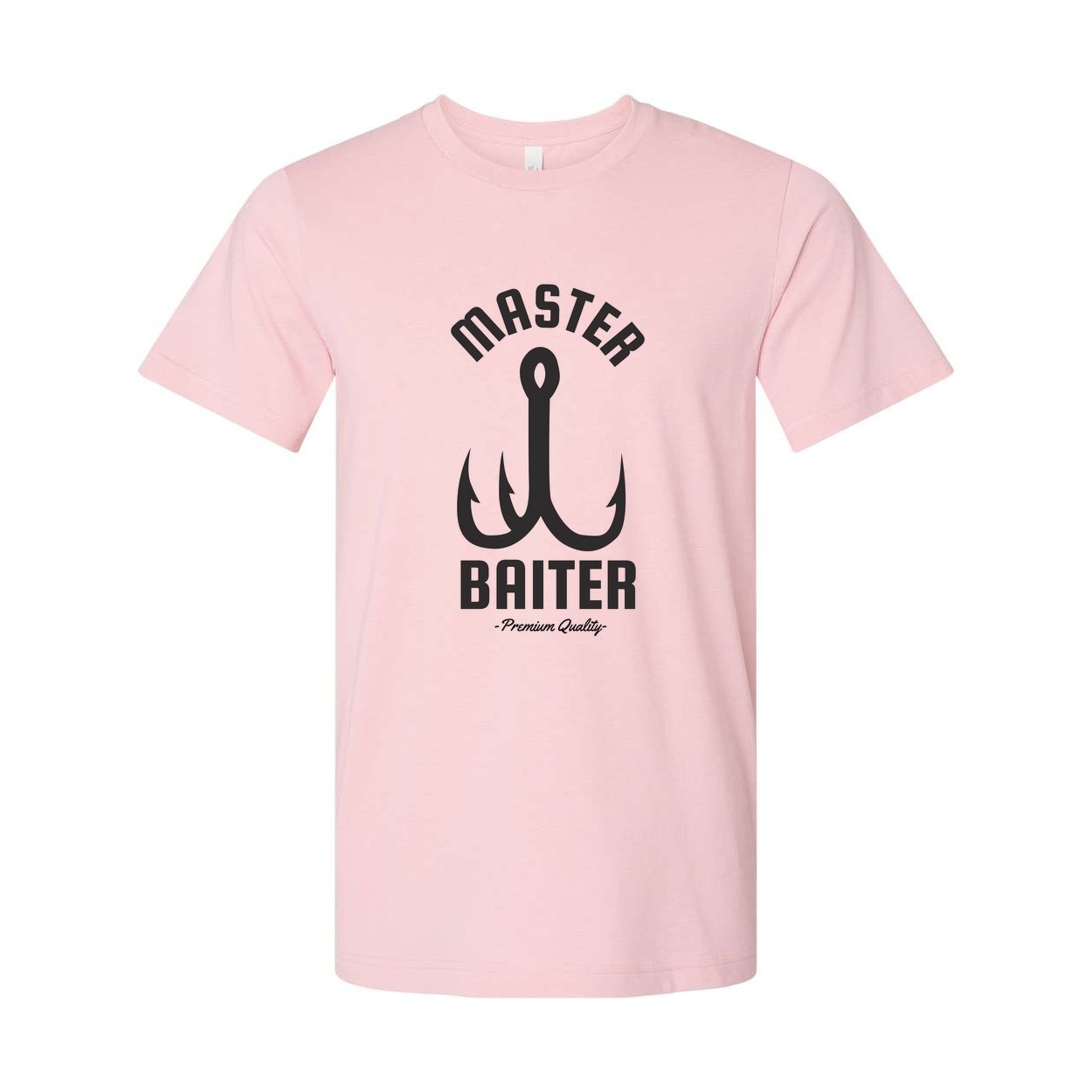 Master Baiter Fishing Tee With Hook Graphic