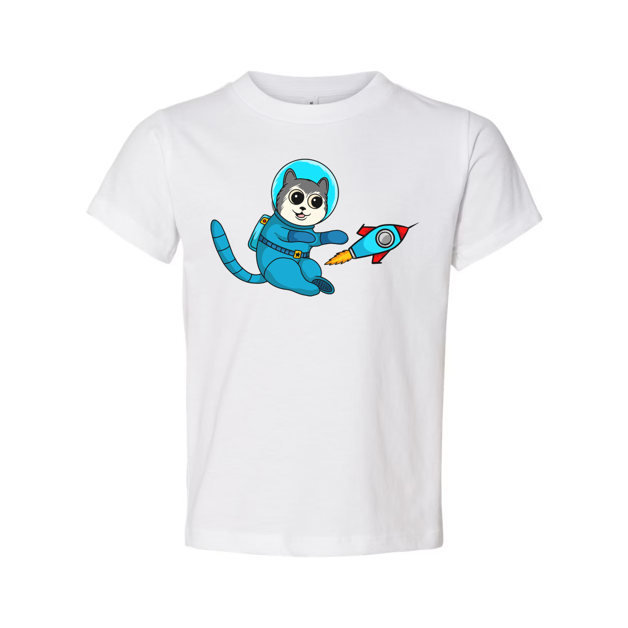 Space Panda Astronaut Cartoon T Shirt For Unisex Adults And Kids Space Animals Design