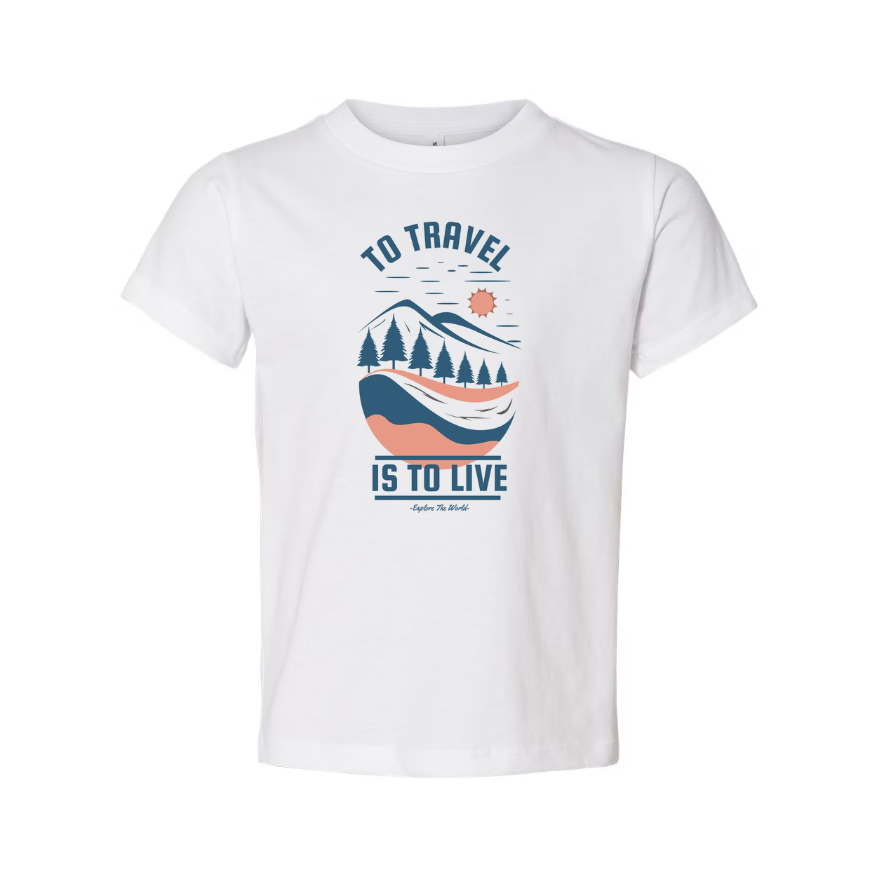 Unisex Outdoor Travel T Shirt With Scenic Landscape Graphic Design For Adventure