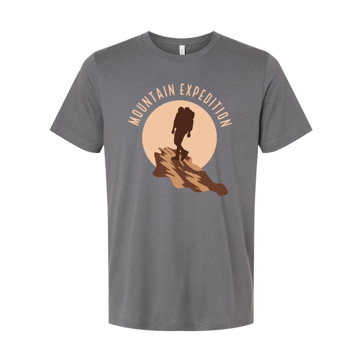 Mountain Expedition Graphic Tee For Unisex Outdoor Adventurers Hiking Climbing And Trail Travel
