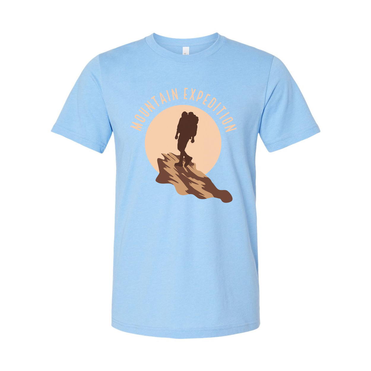 Mountain Expedition Graphic Tee For Unisex Outdoor Adventurers Hiking Climbing And Trail Travel