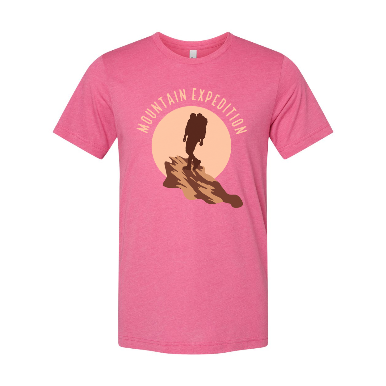 Mountain Expedition Graphic Tee For Unisex Outdoor Adventurers Hiking Climbing And Trail Travel