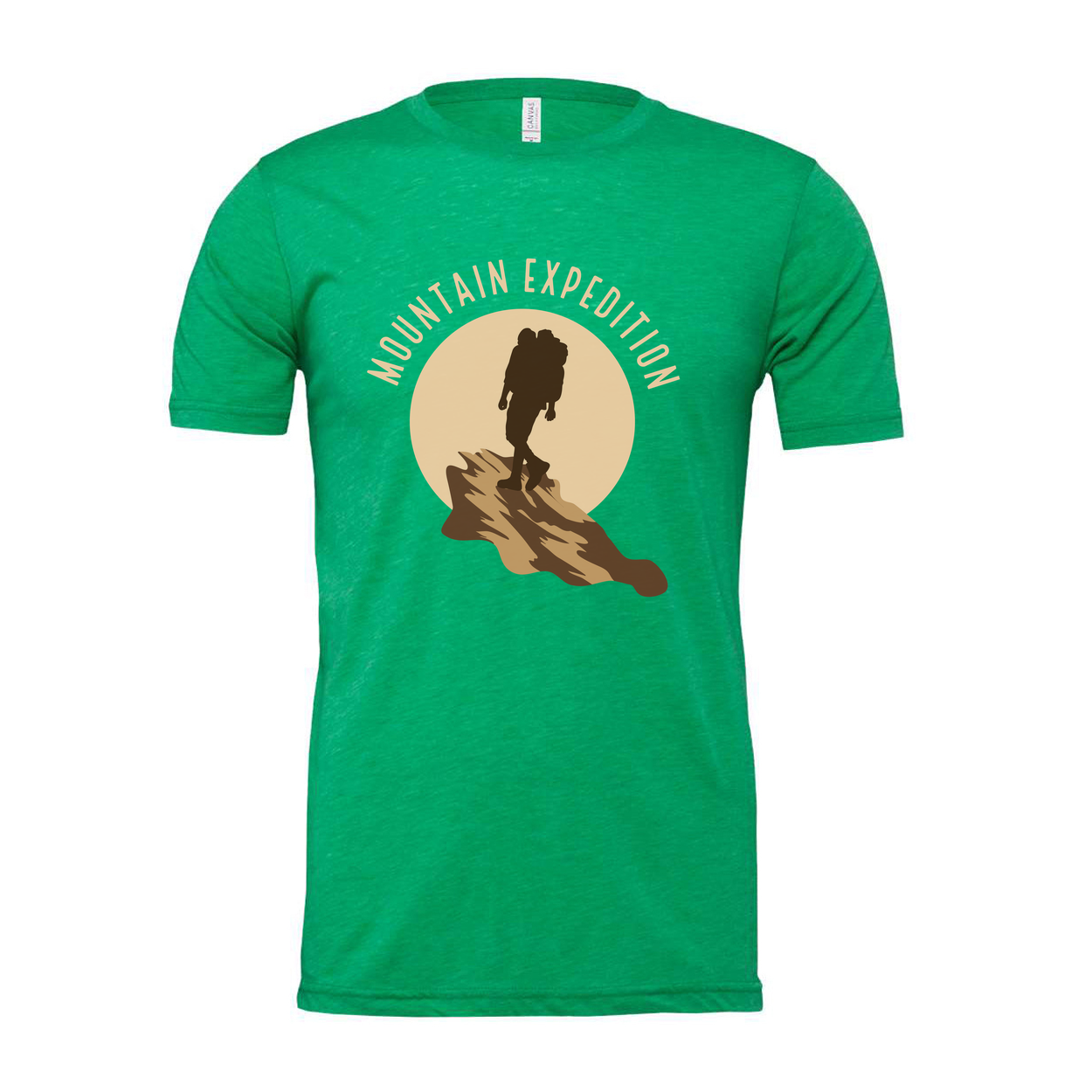 Mountain Expedition Graphic Tee For Unisex Outdoor Adventurers Hiking Climbing And Trail Travel