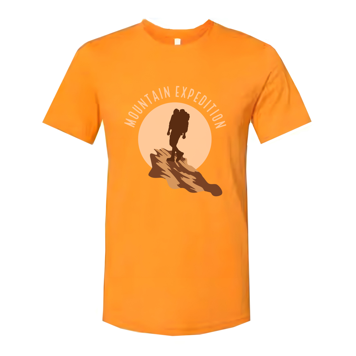Mountain Expedition Graphic Tee For Unisex Outdoor Adventurers Hiking Climbing And Trail Travel