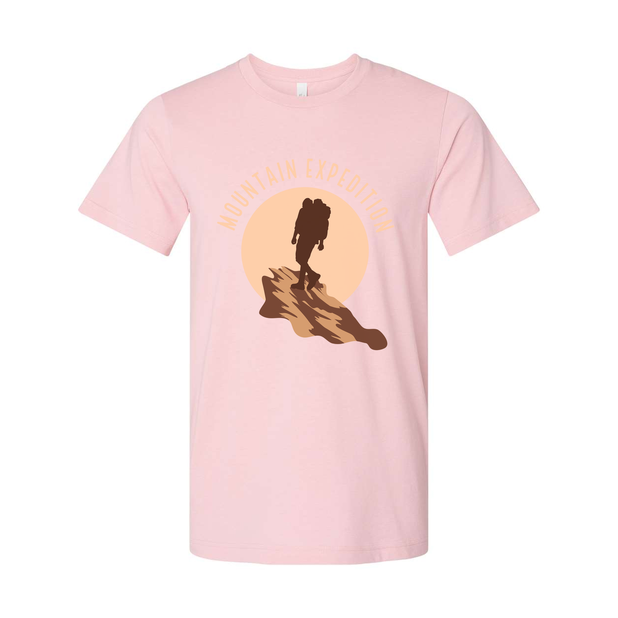 Mountain Expedition Graphic Tee For Unisex Outdoor Adventurers Hiking Climbing And Trail Travel
