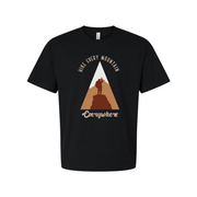 Unisex Outdoor Adventure T Shirt With Hike Every Mountain Everywhere Graphic Print