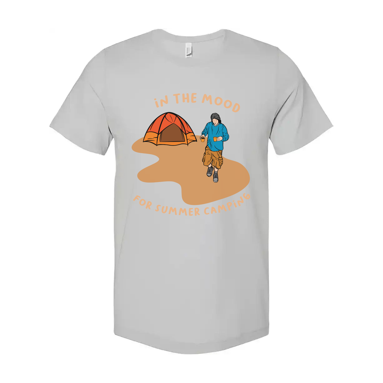 In The Mood For Summer Camping Graphic Tee