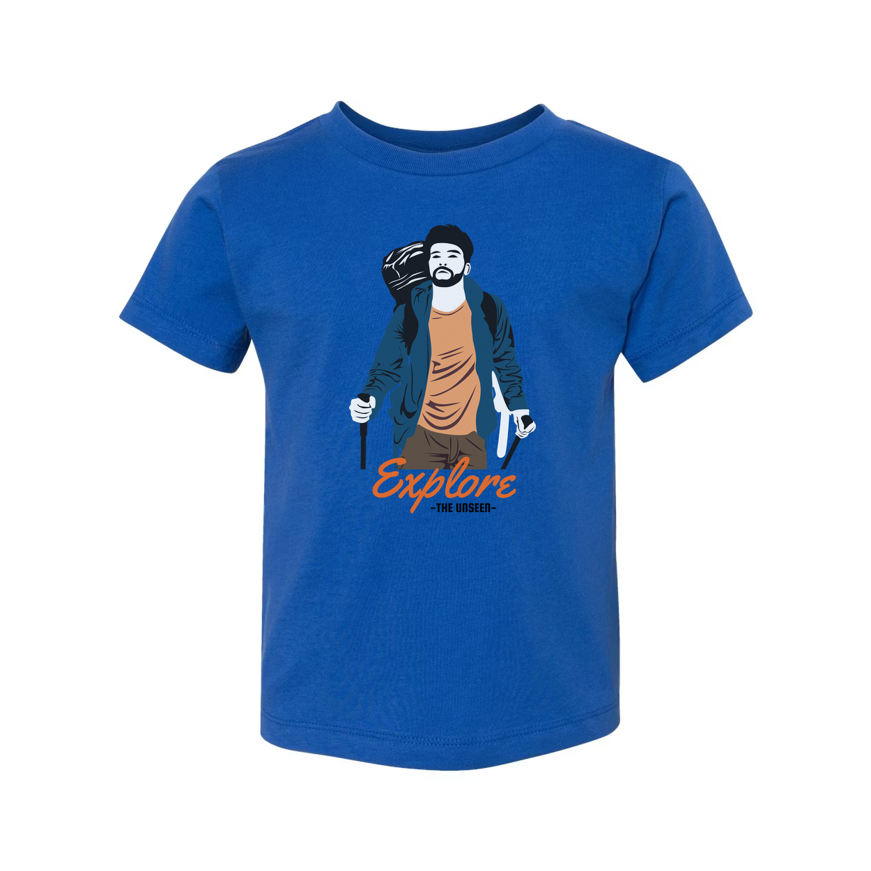 Explore The Unseen Hiking Graphic Unisex T Shirt