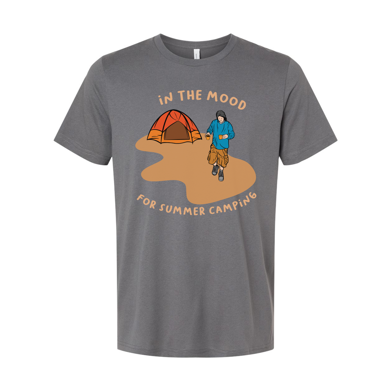 In The Mood For Summer Camping Graphic Tee