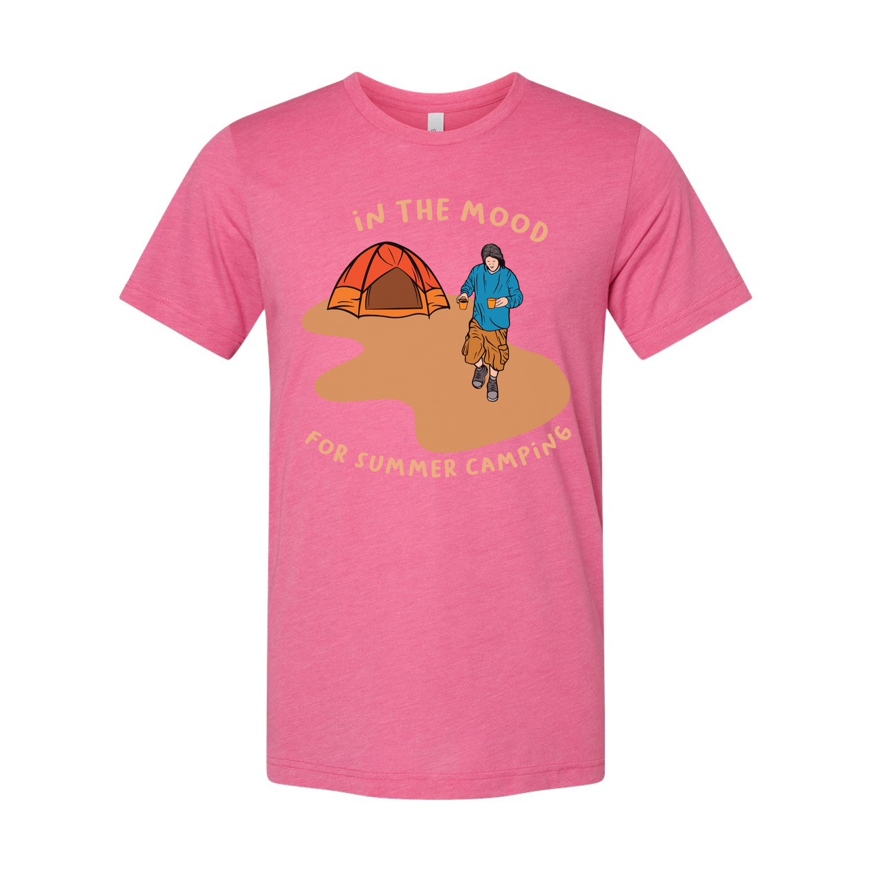 In The Mood For Summer Camping Graphic Tee
