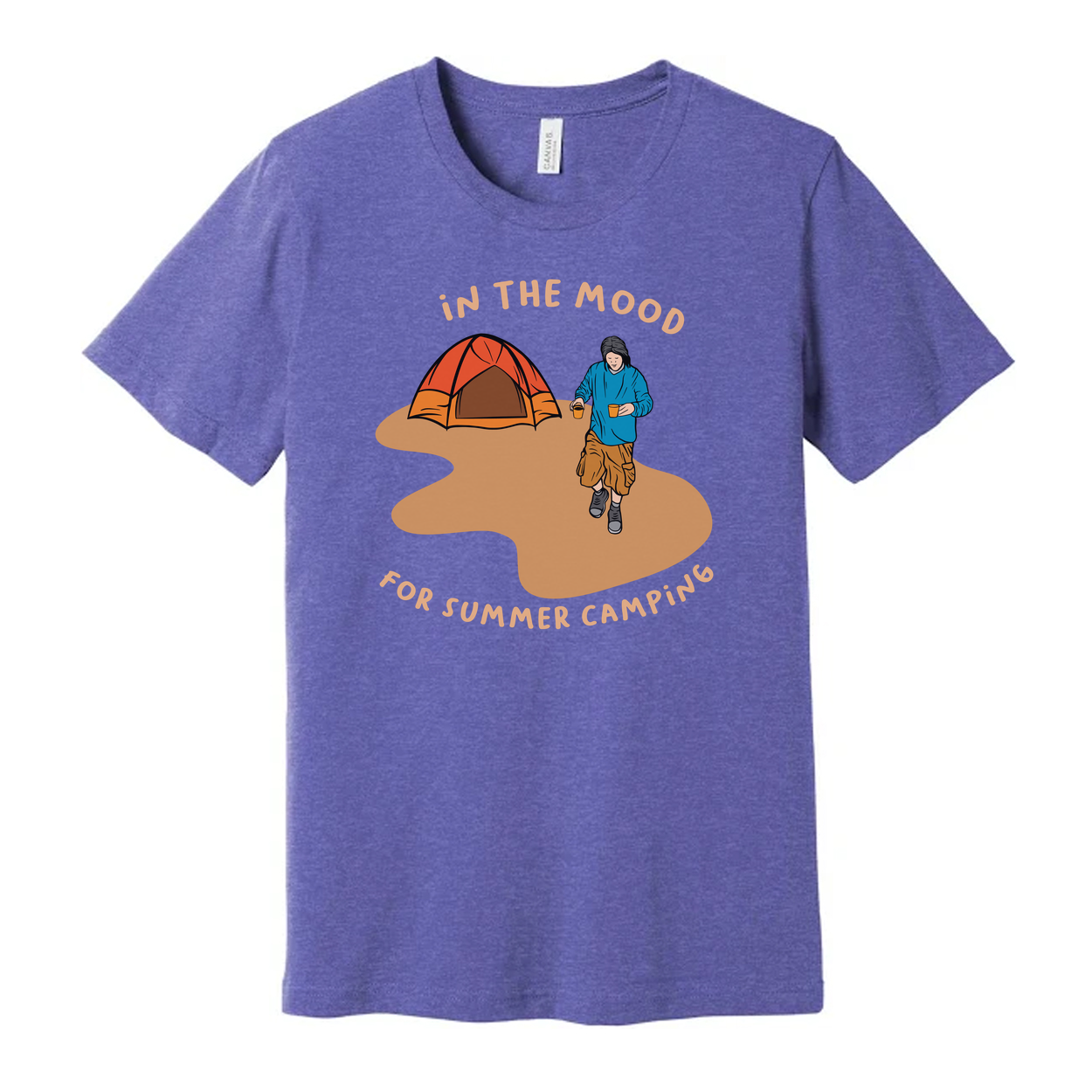 In The Mood For Summer Camping Graphic Tee