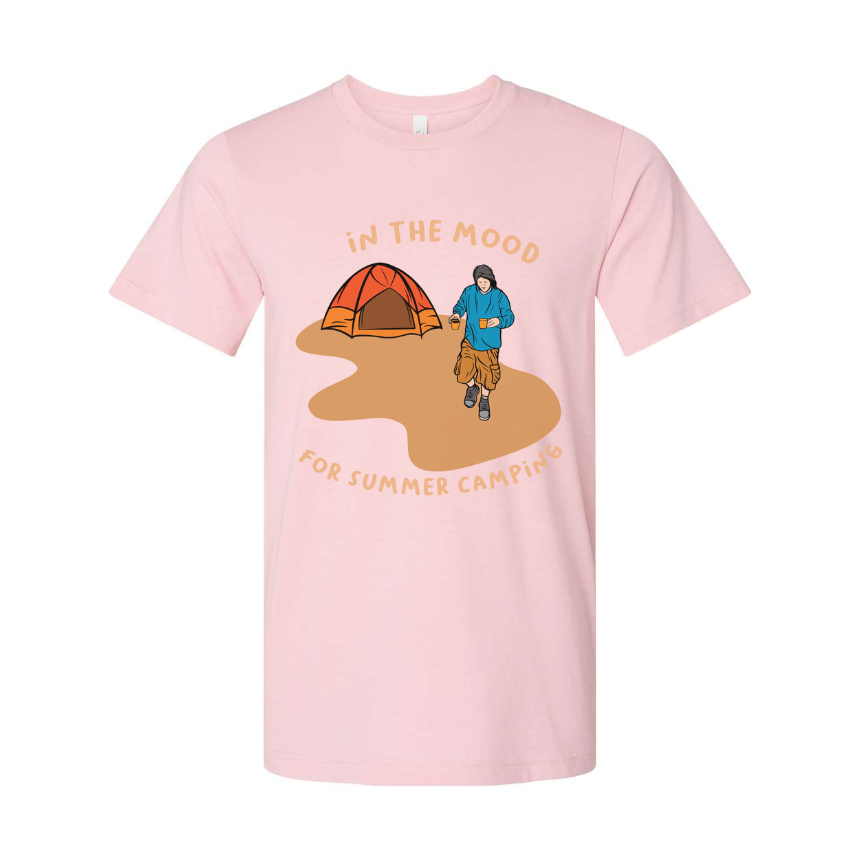 In The Mood For Summer Camping Graphic Tee