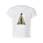Everything Is Better In A Tent Graphic Tee For Outdoors Enthusiasts Unisex Comfort Wear
