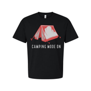 Unisex Camping Tent Graphic T Shirt For Outdoor Adventure And Hiking Enthusiasts Worldwide