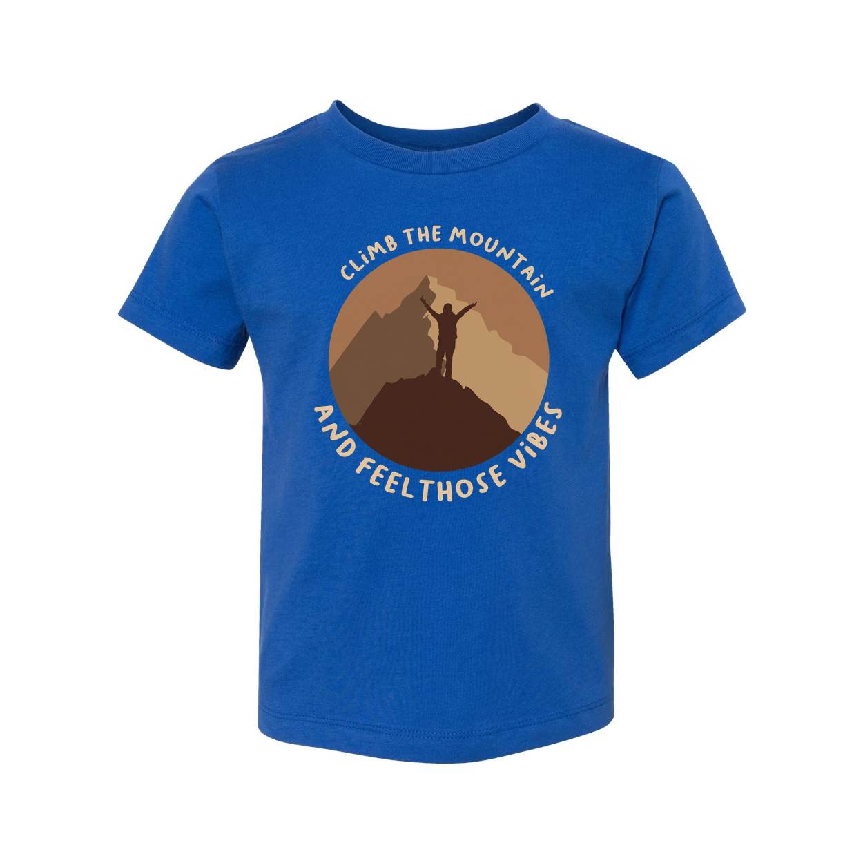 Unisex Outdoor Mountain Graphic T Shirt With Climb The Mountain And Feel Those Vibes
