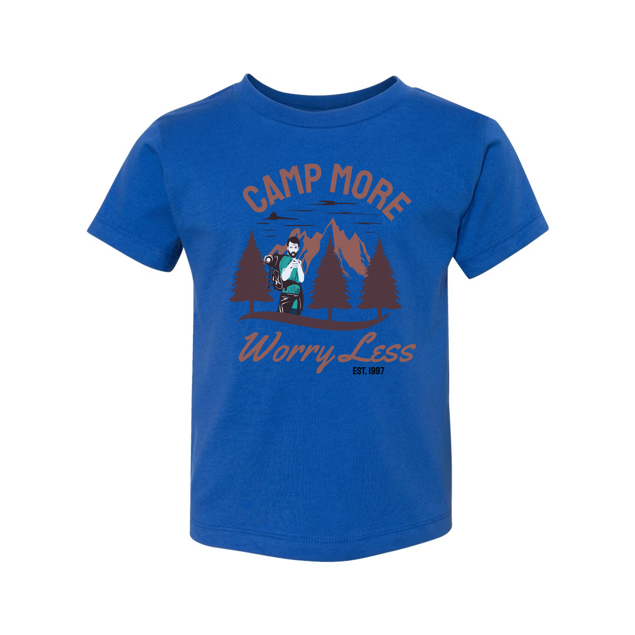Camp More Worry Less Outdoor Adventure Unisex T Shirt
