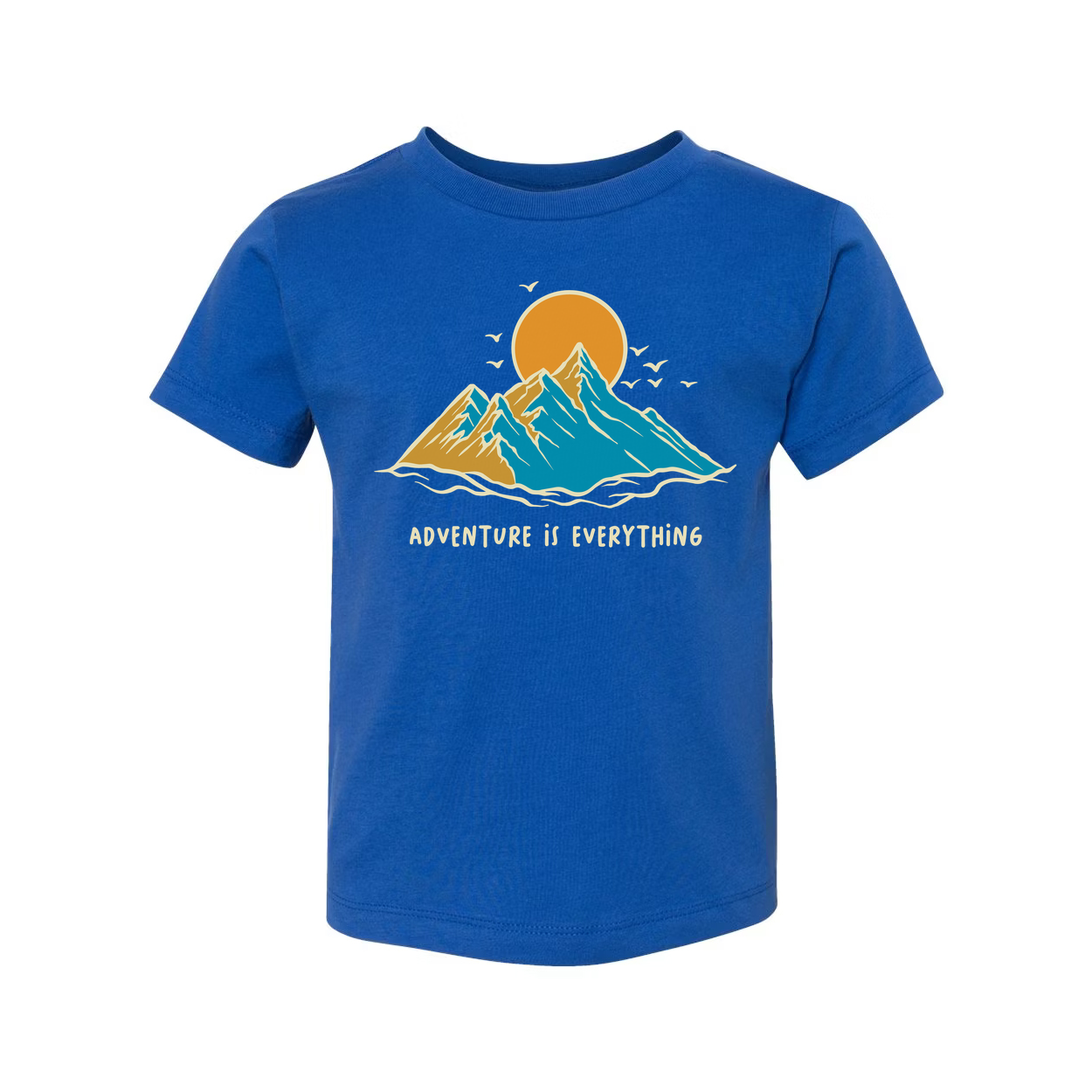 Adventure Is Everything Mountain Scene Graphic T Shirt for Outdoors Enthusiasts Everywhere