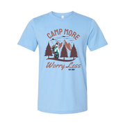Camp More Worry Less Outdoor Adventure Unisex T Shirt