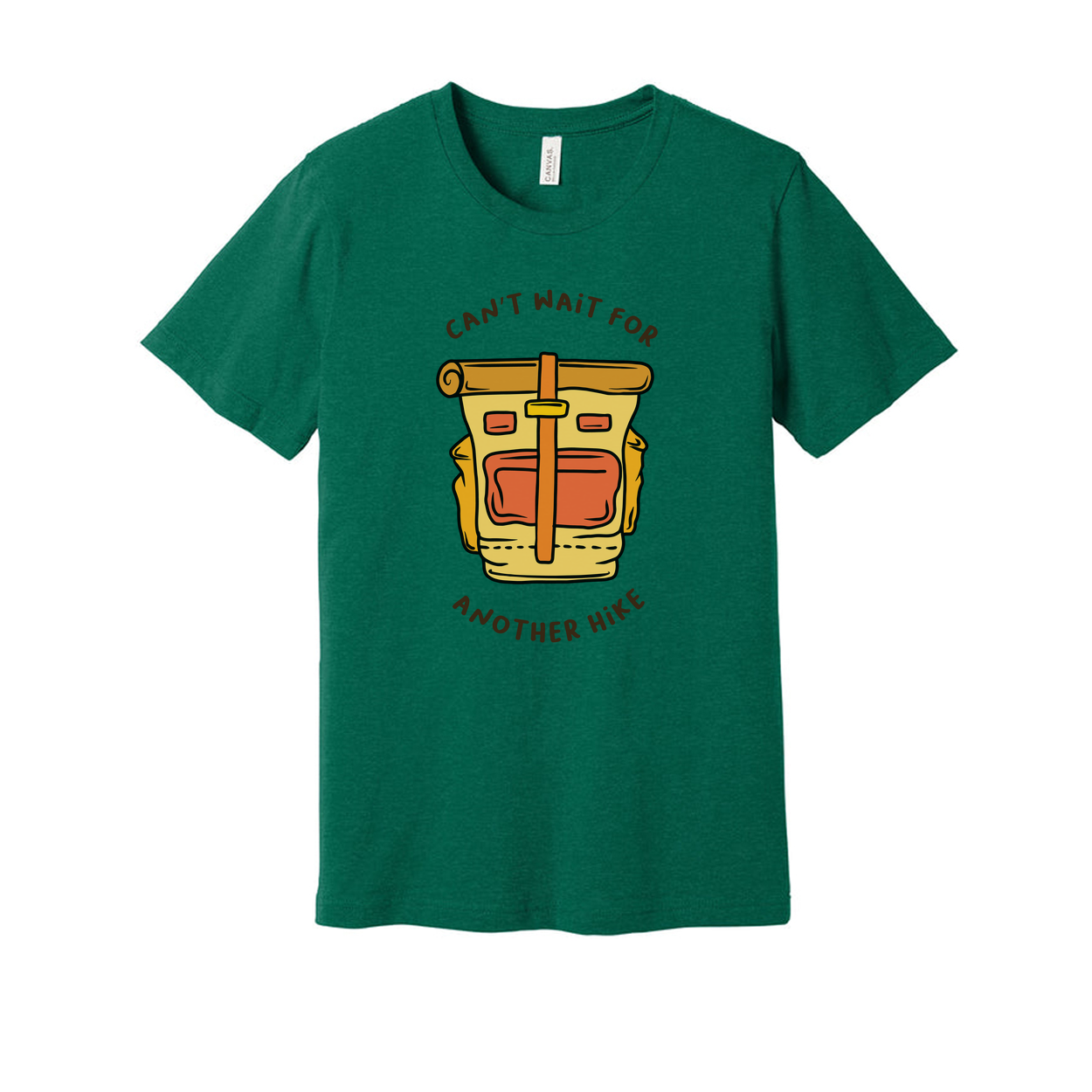 Unisex Outdoor Hiking Backpack Graphic T Shirt