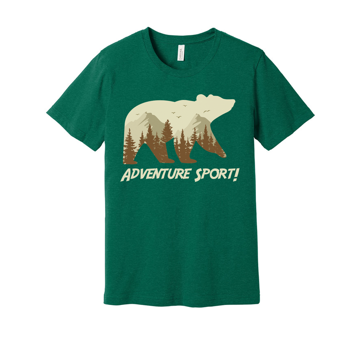 Bear Mountain Adventure Graphic T Shirt