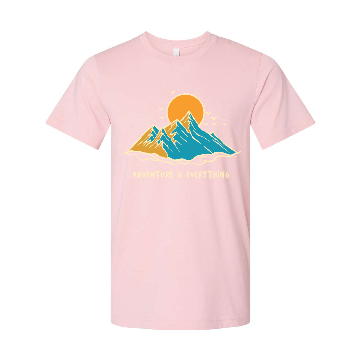 Adventure Is Everything Mountain Scene Graphic T Shirt for Outdoors Enthusiasts Everywhere