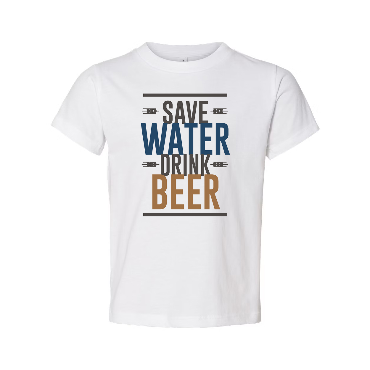 Unisex Save Water Drink Beer T Shirt