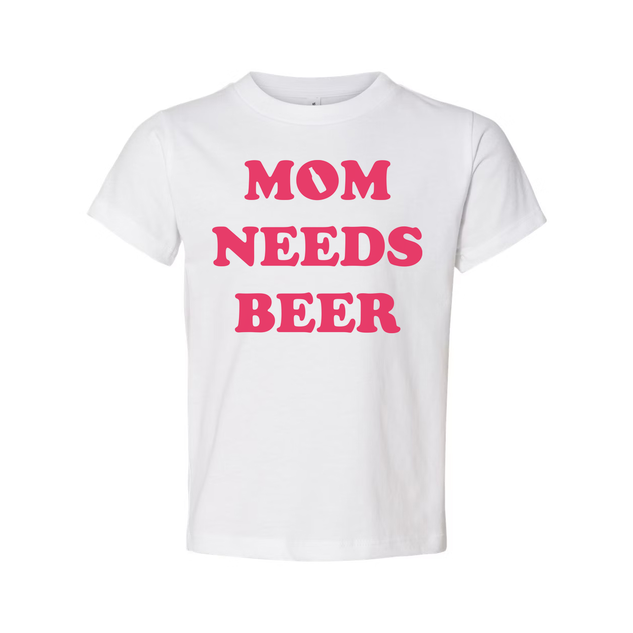 Unisex Mom Needs Beer Graphic Tee
