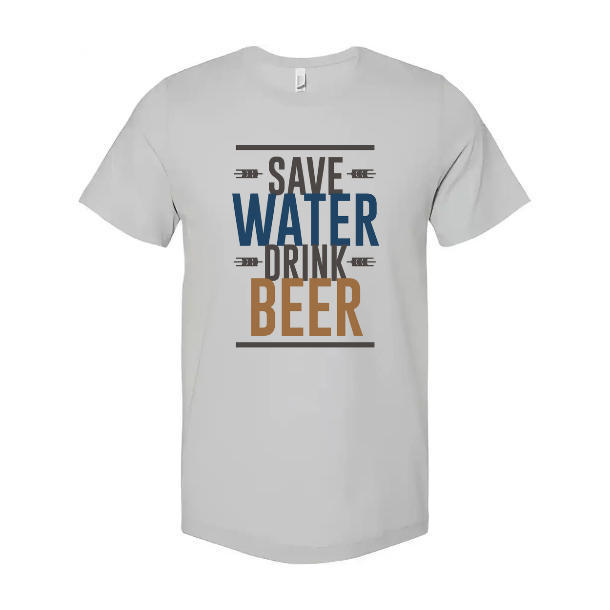 Unisex Save Water Drink Beer T Shirt