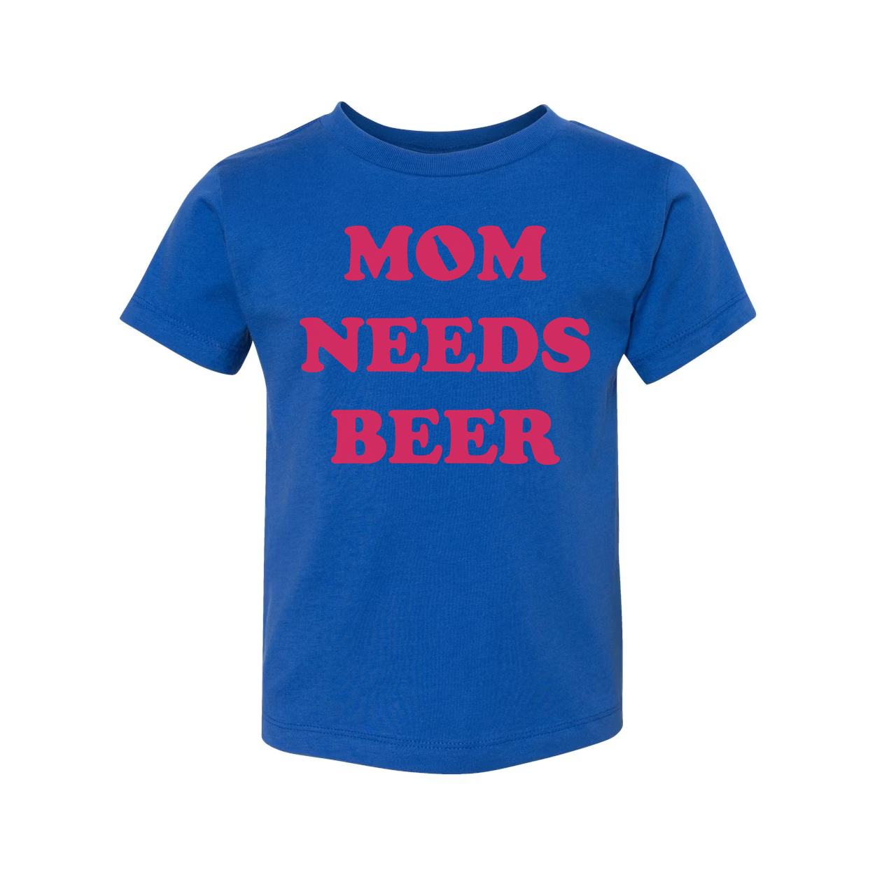Unisex Mom Needs Beer Graphic Tee