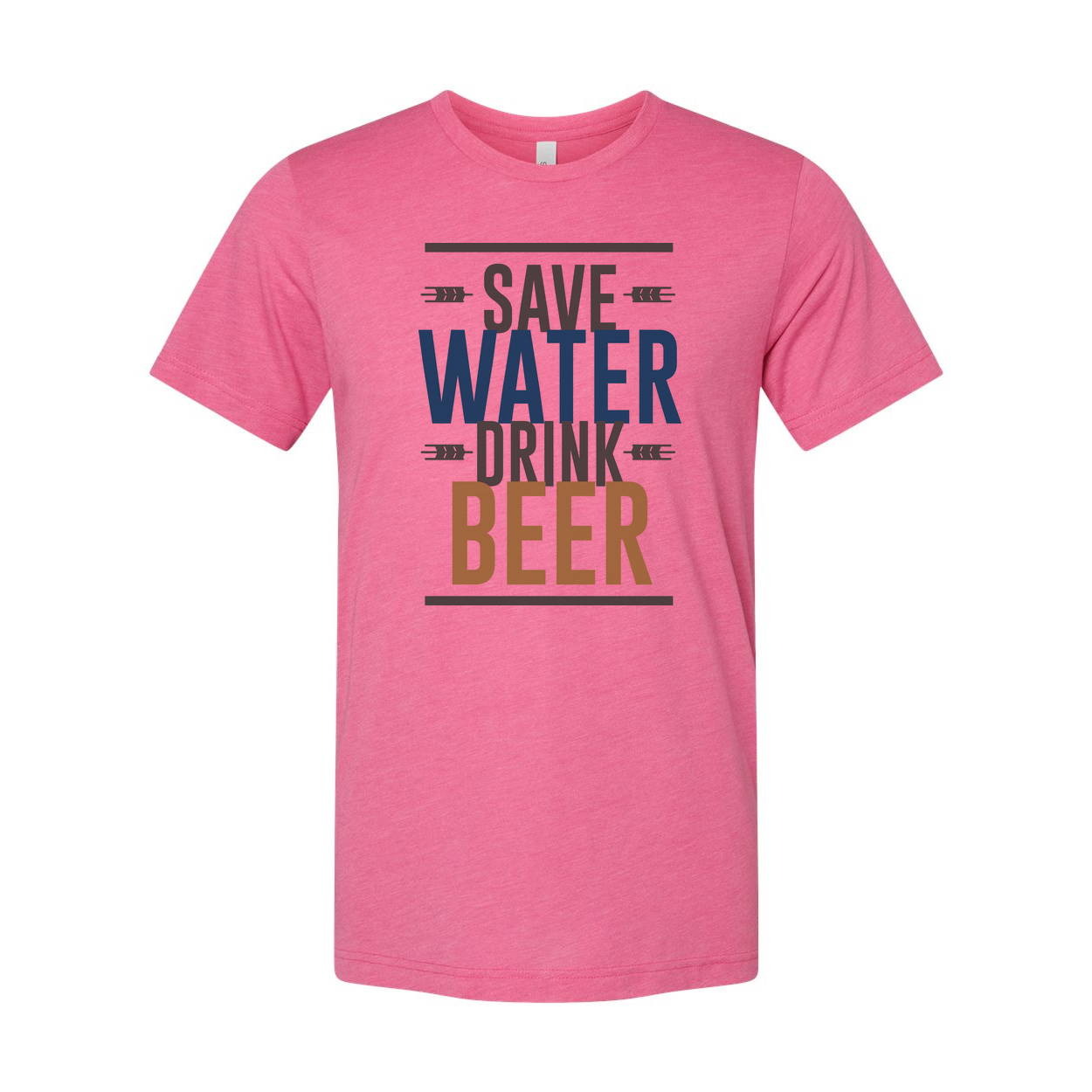 Unisex Save Water Drink Beer T Shirt