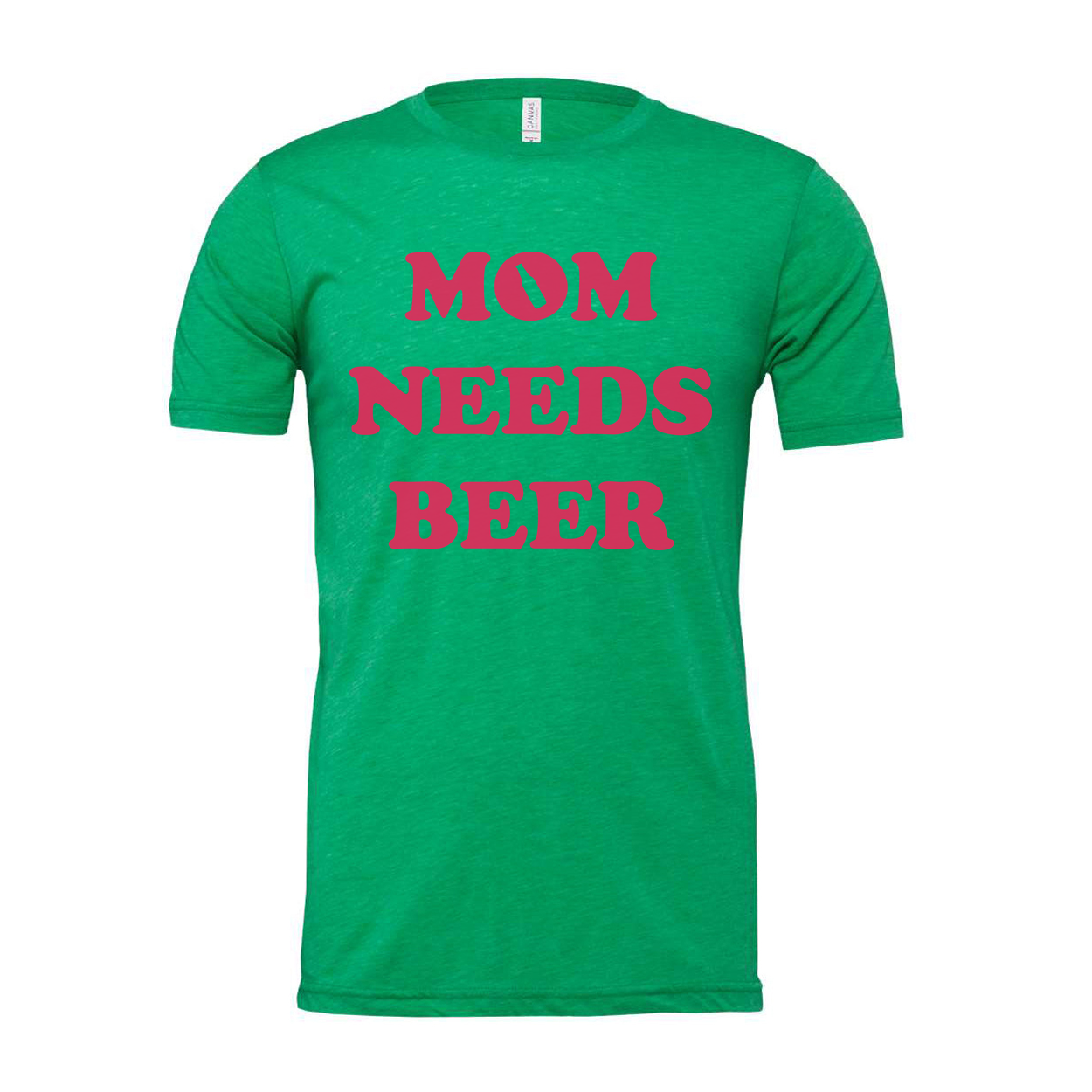 Unisex Mom Needs Beer Graphic Tee