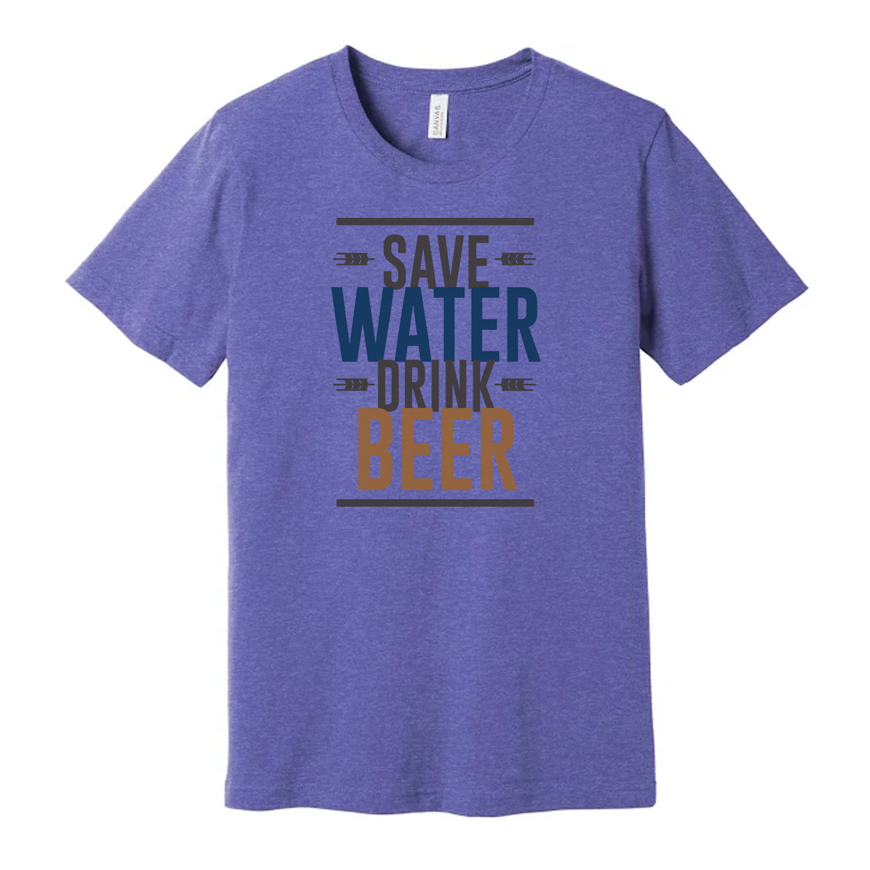 Unisex Save Water Drink Beer T Shirt