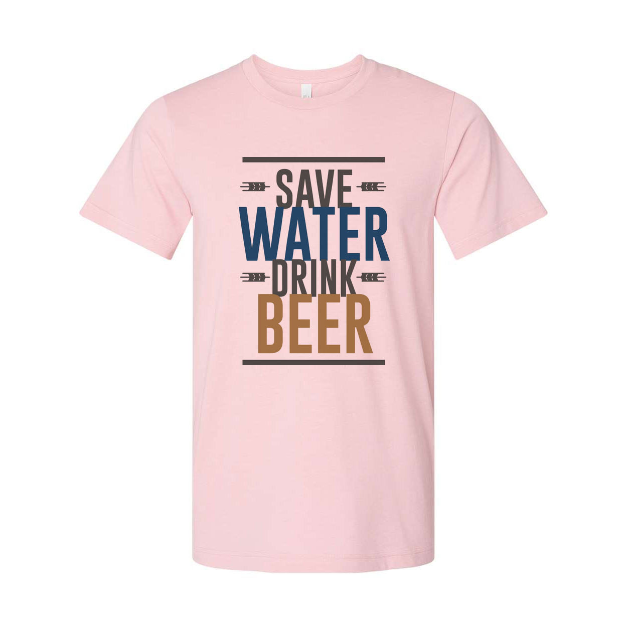 Unisex Save Water Drink Beer T Shirt
