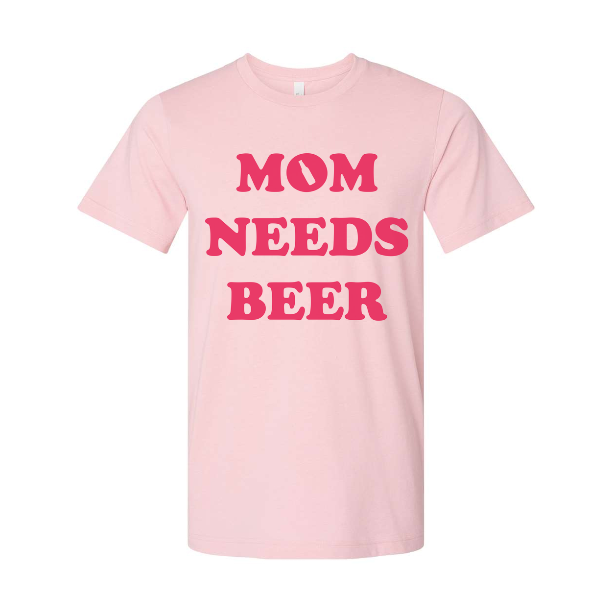 Unisex Mom Needs Beer Graphic Tee