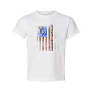 Capricorn Zodiac Graphic Tee With USA Flag Design For Unisex Adults Comfort Fit Casual Wear