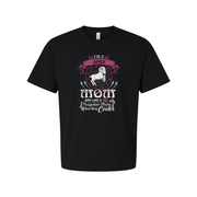 Aries Zodiac Moon Graphic Tee for Unisex Adults With Pink Emblem and Decorative Text