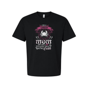 Cancer Moon Zodiac Graphic Unisex T Shirt With Circle Astrology Motif And Quote Just Like A Regular Mom But Way Cooler