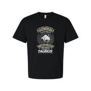 Taurus Zodiac Sign Unisex Graphic Tee With Bull Emblem And Laurel Wreath For Astrology Fans