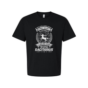 Sagittarius Zodiac Graphic Shirt I Never Said I Was Perfect Unisex Comfort Fit Tee