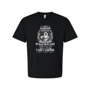 Scorpion Woman Zodiac T Shirt Unisex Graphic Tee I Am A Scorpion Woman I Was Born With A Heart On My Sleeve And A Mouth I Cant Control