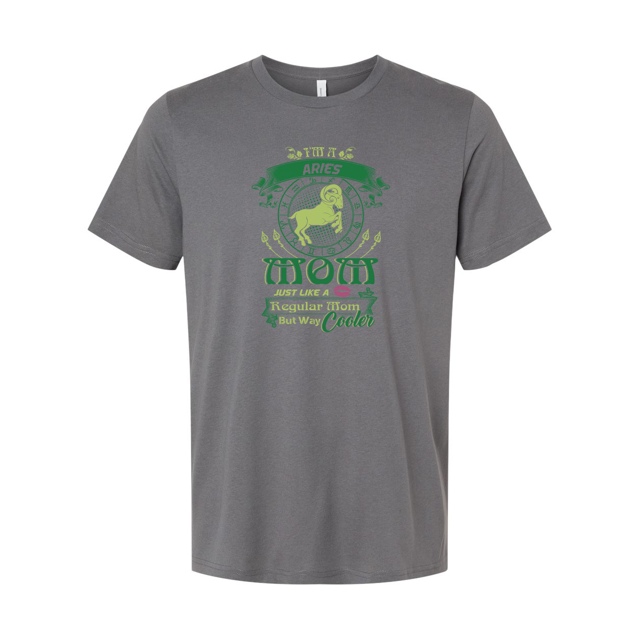 Aries Zodiac Mom T Shirt Just Like A Regular Mom But Way Cooler Graphic Unisex Apparel