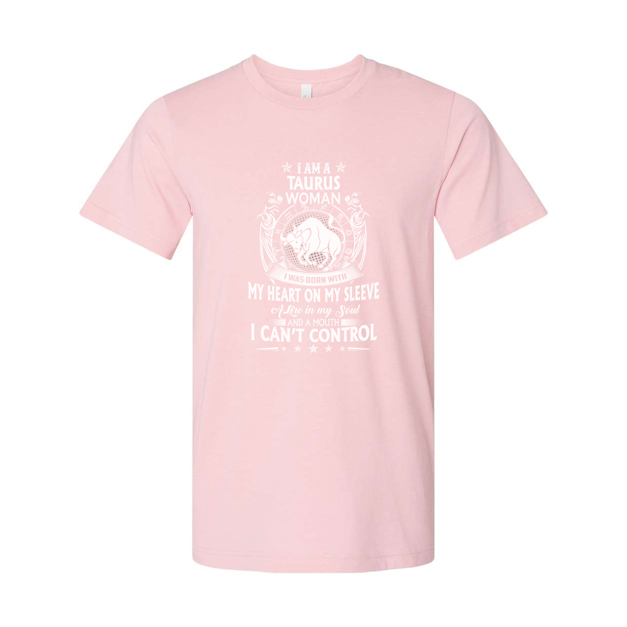 Zodiac Taurus Unisex Graphic Tee Featuring I Am A Taurus Woman Slogan And Intricate Artwork