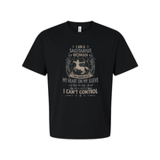 Sagittarius Woman Zodiac Graphic T Shirt