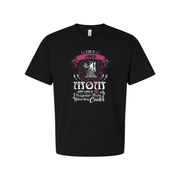 Zodiac Virgo Moon Emblem Graphic T Shirt With Pink Astrology Design For Unisex Everyday Wear