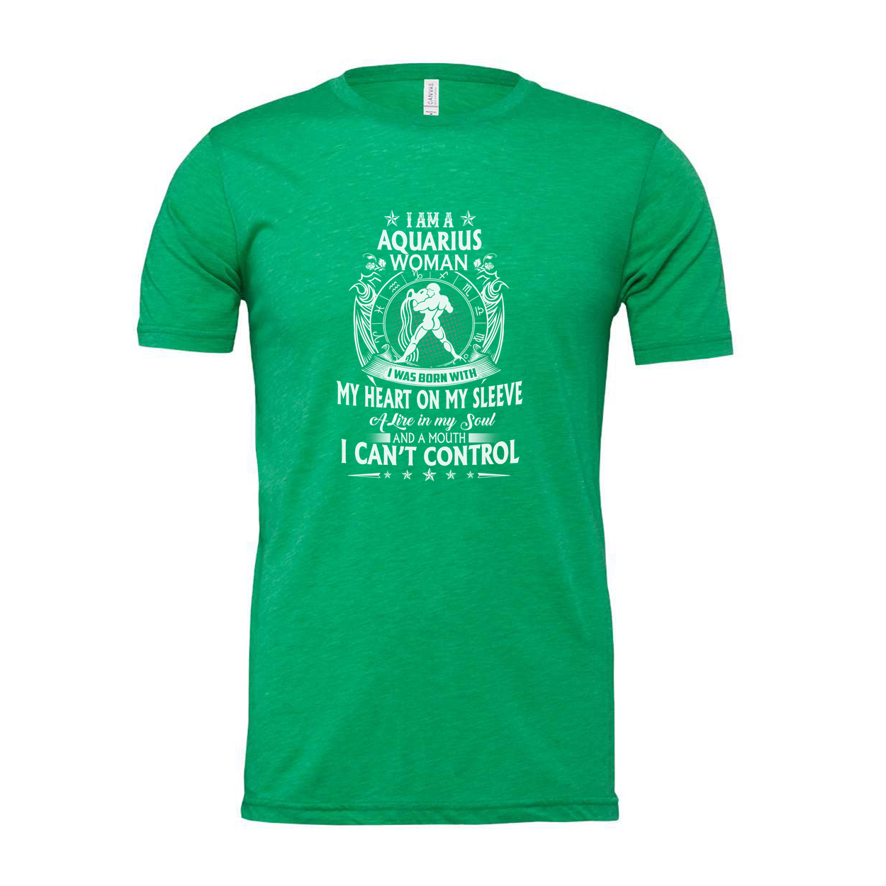 Zodiac Aquarius Unisex T Shirt With Aquarius Woman Quote And Graphic Design For Astrology Fans