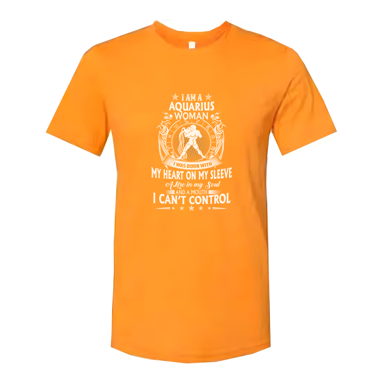 Zodiac Aquarius Unisex T Shirt With Aquarius Woman Quote And Graphic Design For Astrology Fans