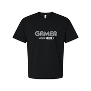 Gamer Mode On Graphic T Shirt For Men Women Unisex Casual Tee With Stylized Line Art Print