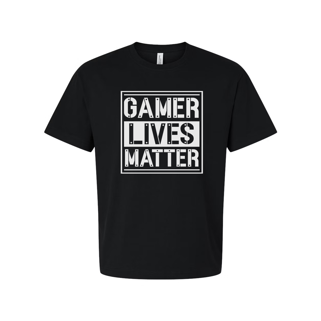 Gamer Lives Matter Graphic Tee For Unisex Adults Casual Short Sleeve Shirt Made With Soft Fabric