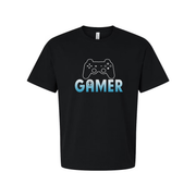 Gamer Graphic Unisex Tee With Controller Outline