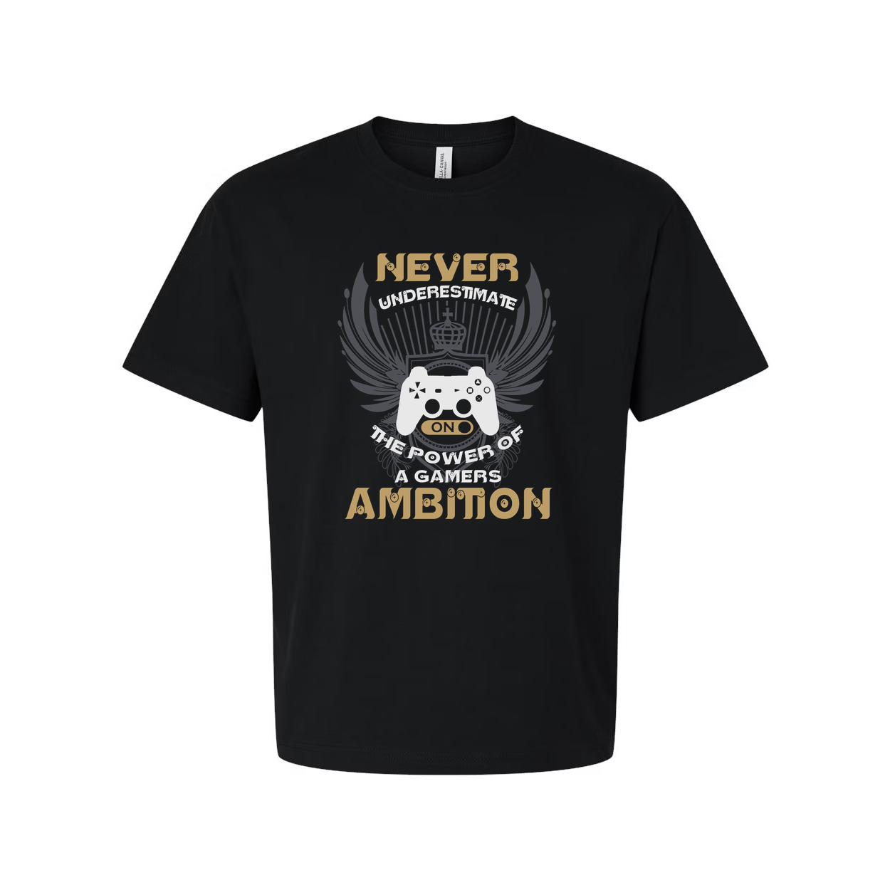 Never Underestimate A Gamer Ambition Graphic Tee